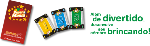 Além de divertido, desenvolve seu cérebro brincando! Além de divertido, desenvolve seu cérebro brincando!