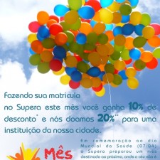supera lanca campanha nacional de solidariedade