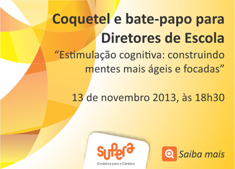 Banner evento para diretores de escola - Supera - Estimula&ccedil;&atilde;o Cognitiva