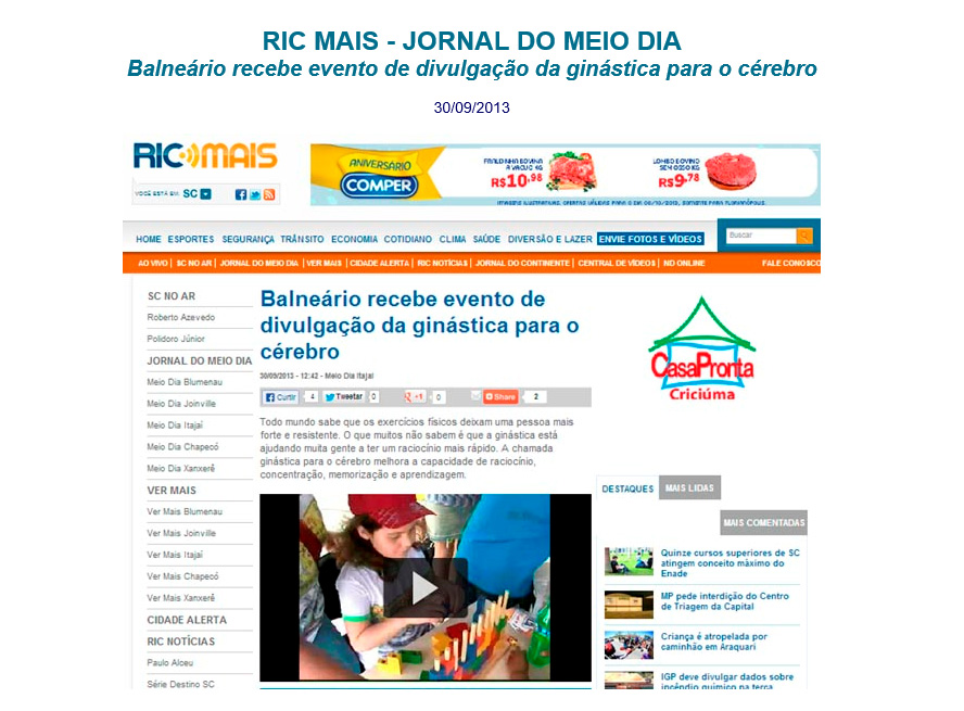 Supera no Jornal do Meio Dia