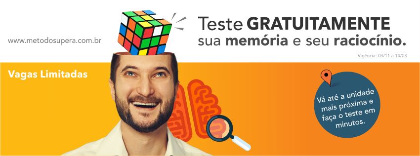 Teste seu cérebro - Supera - Estimulação Cognitiva
