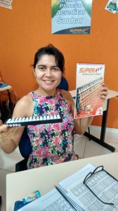 Celma Aparecida, 34 anos, é um exemplo de persistência