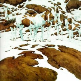 cavalos ilusao de otica