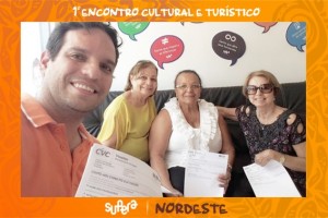 Alunas do Supera Bacabal (MA) ao lado do franqueado Dênis C. fecham viagem ao nordeste