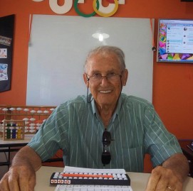 Giovanni é médico aposentado e faz ginástica cerebral há 17 meses
