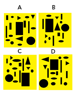 Formas Diferentes a-b-c-d