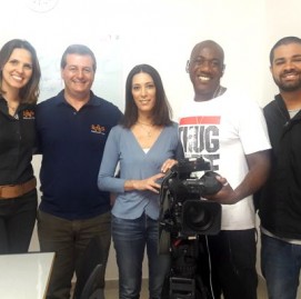 Gravação do programa na unidade Supera em Pirituba, São Paulo
