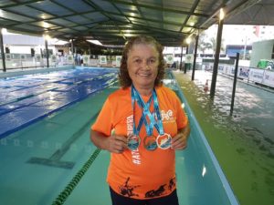 Marli Veras de Sousa &eacute; aluna Supera e campe&atilde; de nata&ccedil;&atilde;o aos 71 anos