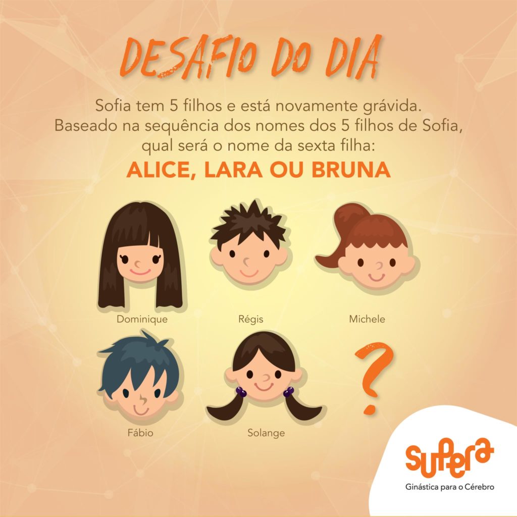 Qual o nome do próximo filho(a)?
