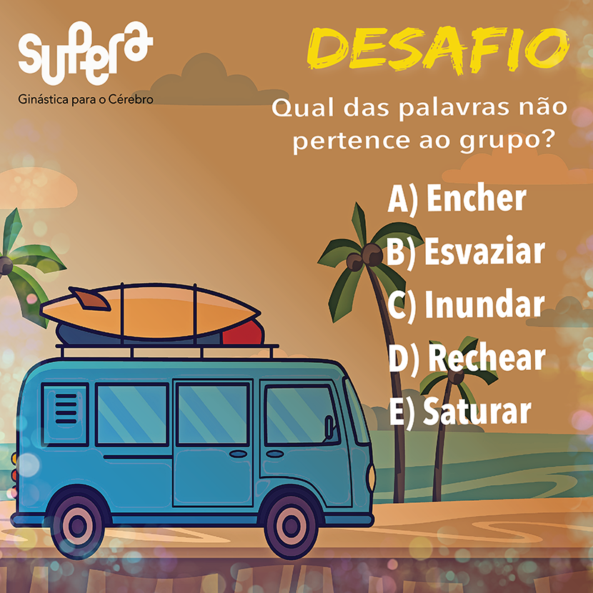 Qual palavra não pertence ao grupo