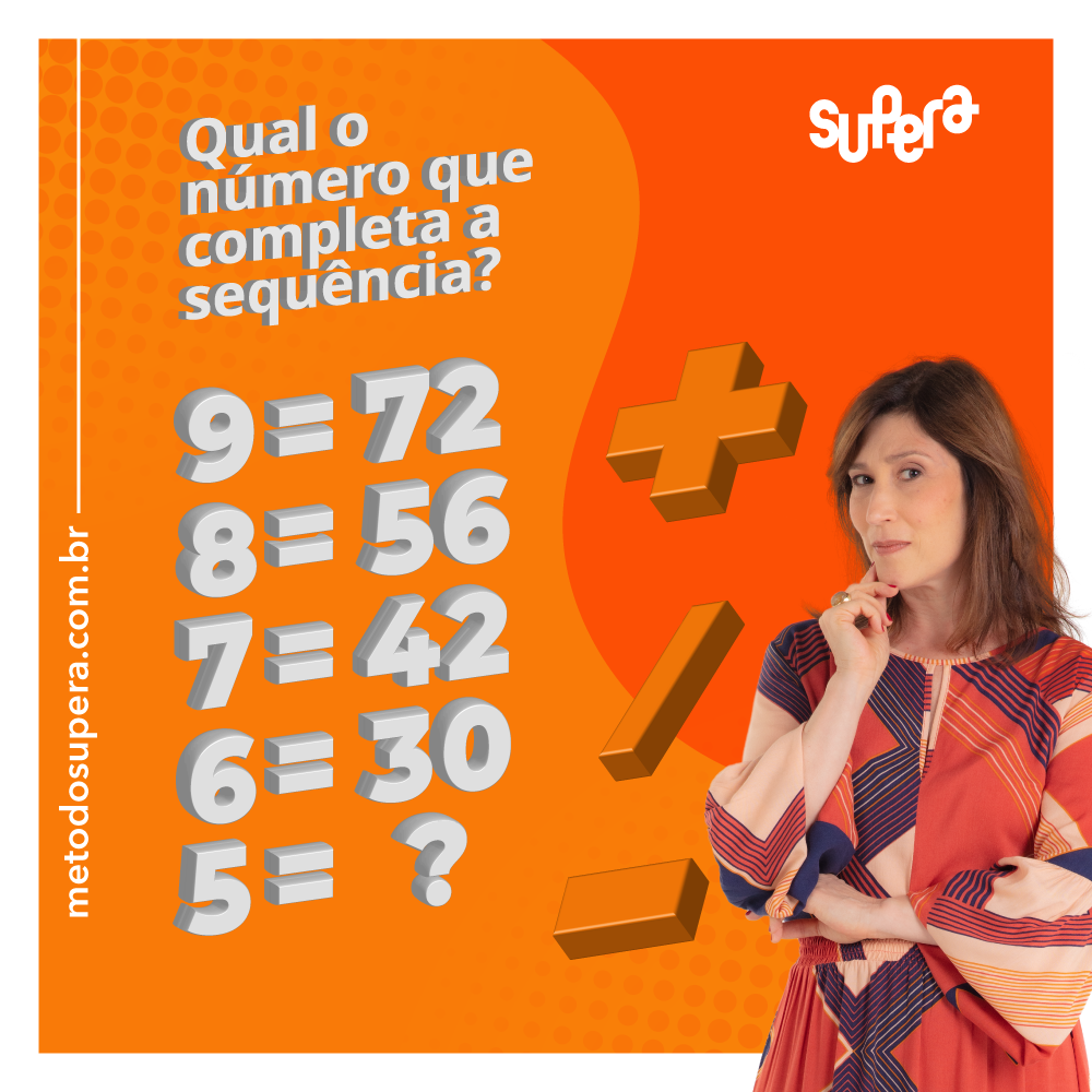 Desafio: Complete a sequência - Supera - Estimulação Cognitiva