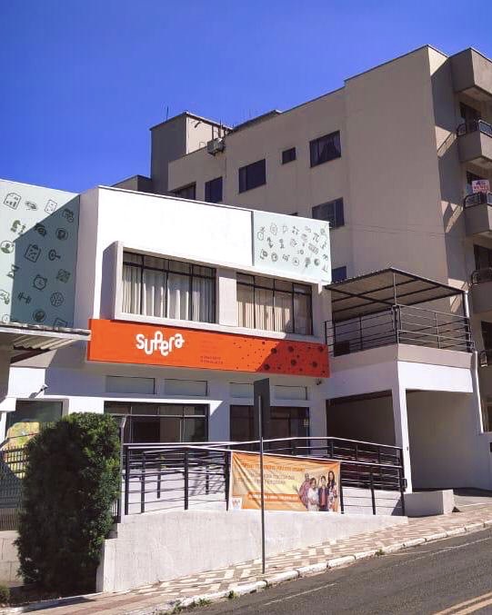 Fachada da unidade Supera em Joa&ccedil;aba (SC)