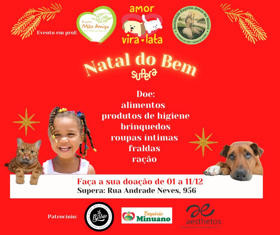 Natal do Bem: Supera Caxias realiza campanha beneficente - Supera - Estimula&ccedil;&atilde;o Cognitiva