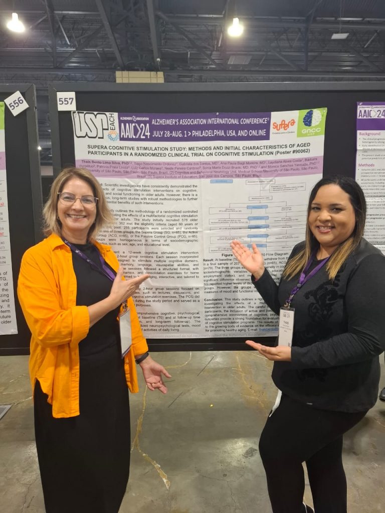 Supera apresenta poster científico na Conferência Mundial de Doença de Alzheimer - Supera - Estimulação Cognitiva